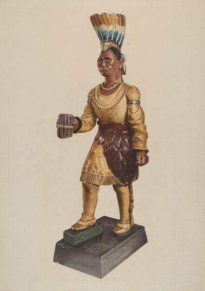 Sigarenwinkel Indiaan door Henry Murphy
