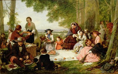 Een Picknick door Henry Nelson ONeil