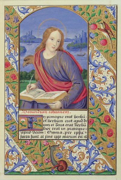 Portret van St. Johannes, uit 