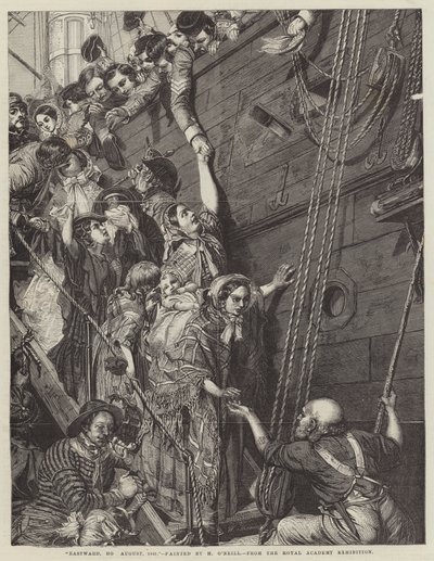 Oostwaarts, Ho augustus 1857 door Henry O