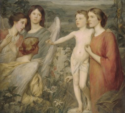 Een ochtendvisioen, 1895 door Henry Oliver Walker