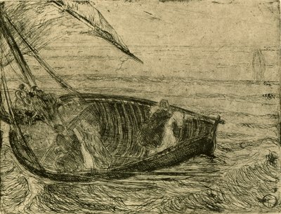 Christus op het water door Henry Ossawa Tanner