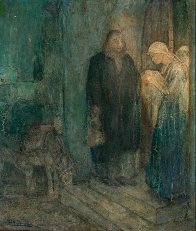 Vertrek naar Egypte Bij de Herberg door Henry Ossawa Tanner