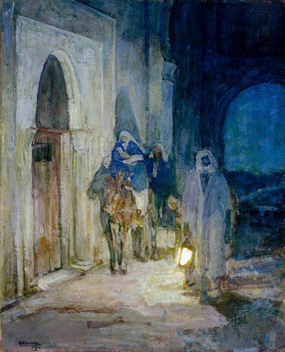 Vlucht naar Egypte door Henry Ossawa Tanner