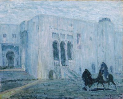 Paleis van Justitie, Tanger, ca. 1912-1913 door Henry Ossawa Tanner
