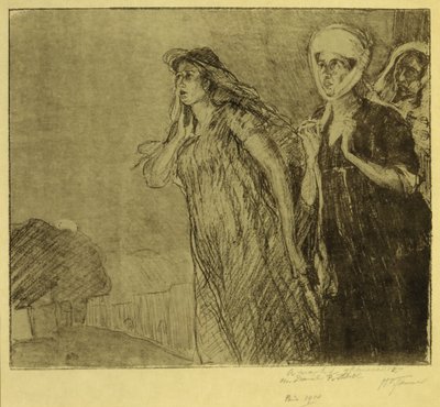 Terug naar het graf door Henry Ossawa Tanner