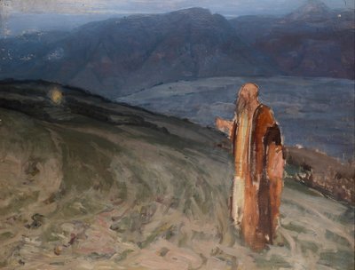 Studie voor Mozes en de brandende struik door Henry Ossawa Tanner