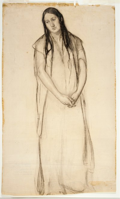 Studie voor Rachel uit De Moeders van de Bijbel door Henry Ossawa Tanner