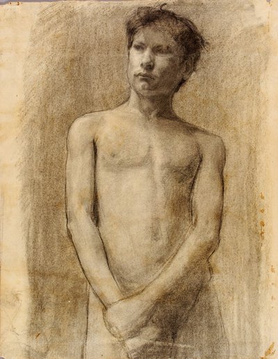 Studie van een jonge man door Henry Ossawa Tanner