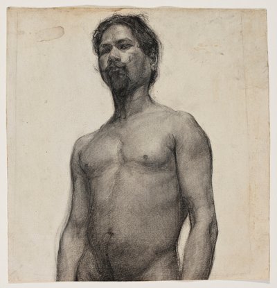 Studie van een zwarte man, c.1891 door Henry Ossawa Tanner