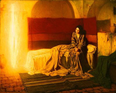 De annunciatie door Henry Ossawa Tanner