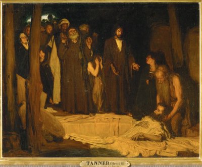 De wederopstanding van Lazarus door Henry Ossawa Tanner