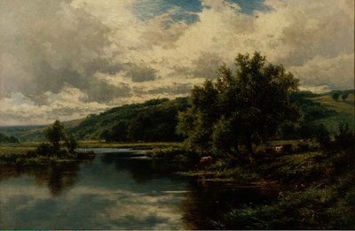 Pangbourne aan de Theems door Henry Parker