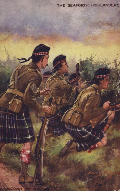 De Seaforth Highlanders door Henry Payne