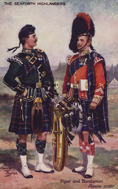 De Seaforth Highlanders door Henry Payne
