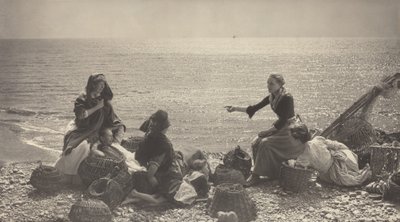 Roddelen op het Strand door Henry Peach Robinson