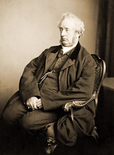 Portret van Dr. Hugh Welch Diamond, 1869 door Henry Peach Robinson