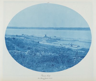 Guard Rock, Des Moines Rapids Kanaal L.W. door Henry Peter Bosse