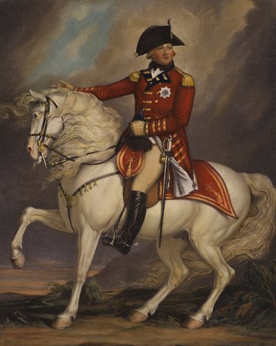 Portret van Koning George III door Henry Pierce Bone