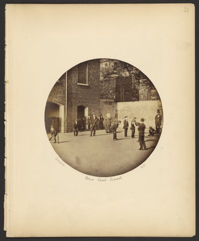 Blue Coat School door Henry Pollock