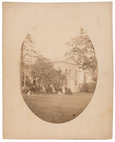 Doughoregan Manor, Maryland, ca. 1860 (foto) door Henry Pollock