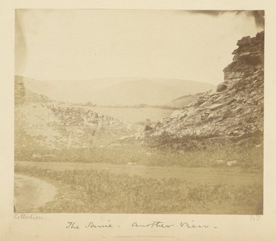Hetzelfde, een andere kijk [Valley of Rocks] door Henry Pollock