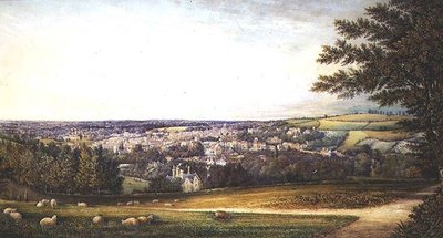 Guildford vanuit het Zuidwesten door Henry Prosser