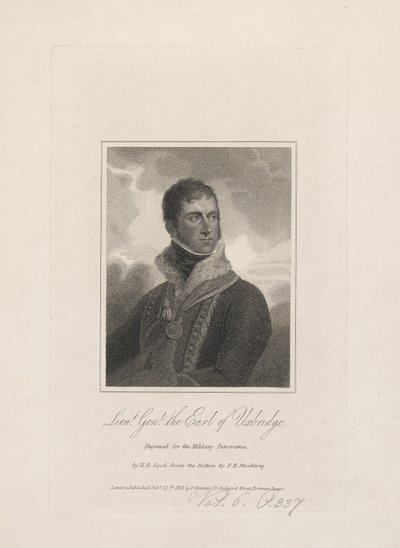 Luitenant-generaal, Henry Paget, de Graaf van Uxbridge door Henry R. Cook