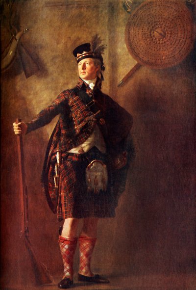 Kolonel Alastair MacDonell van Glengarry door Henry Raeburn