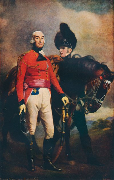 Generaal Francis Rawdon-Hastings, 2e Graaf van Moira later 1e Markies van Hastings door Henry Raeburn
