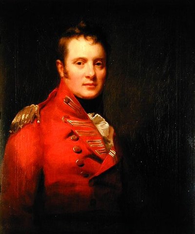 Portret van kolonel Alexander Campbell van Possil door Henry Raeburn