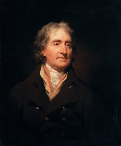 Portret van David Steuart Erskine, 11e graaf van Buchan (1742-1829), antiquair door Henry Raeburn