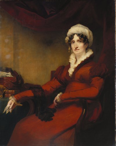 Portret van mevrouw Elizabeth Stewart Richardson door Henry Raeburn