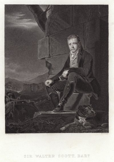 Portret van Sir Walter Scott door Henry Raeburn