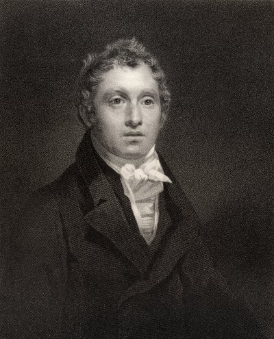 Sir David Brewster, gegraveerd door W. Holl, uit 