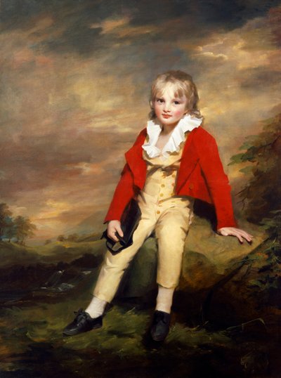 Sir George Sinclair als jongen door Henry Raeburn