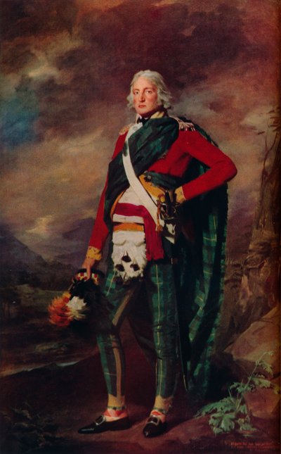 Sir John Sinclair 1754-1835, 1e baronet van Ulbster, ca. 1794 door Henry Raeburn