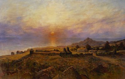 Fort Ross. Russische-Amerikaanse Compagnie nederzetting, ca. 1880 door Henry Raschen