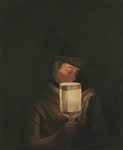 De balladzanger door Henry Robert Morland