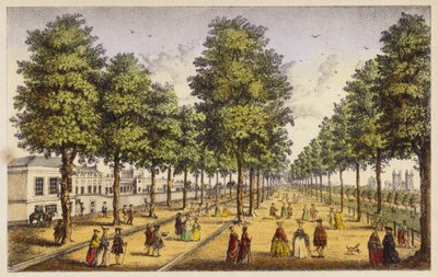 Het Koninklijk Paleis van St James naast het park, Londen door Henry Roberts
