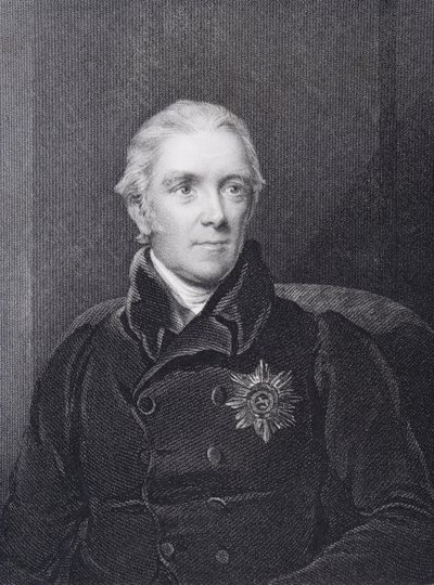 Sir Henry Halford, gegraveerd door John Cochran door Henry Room