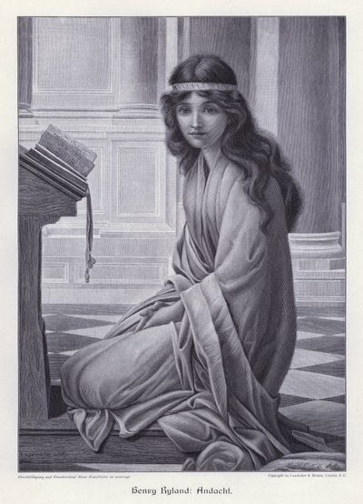 Gebed door Henry Ryland