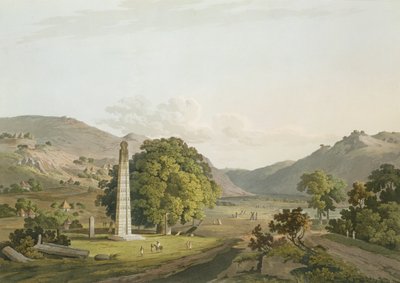 De Obelisk bij Axum, gegraveerd door Daniel Havell, 1809 door Henry Salt