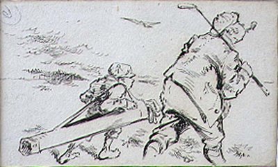 De Onhandige Golfer, illustratie uit 