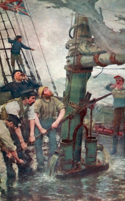 Alle hens aan dek door Henry Scott Tuke