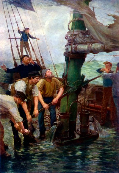 Alle hens aan dek! door Henry Scott Tuke
