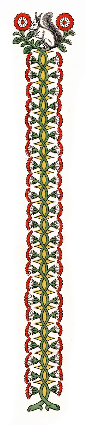 Madeliefjesrand, ca. 1445, 1843 door Henry Shaw
