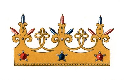 Ontwerp voor een kroon door Henry Shaw