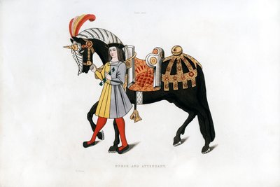 Paard en begeleider, ca. 1511, 1843 door Henry Shaw