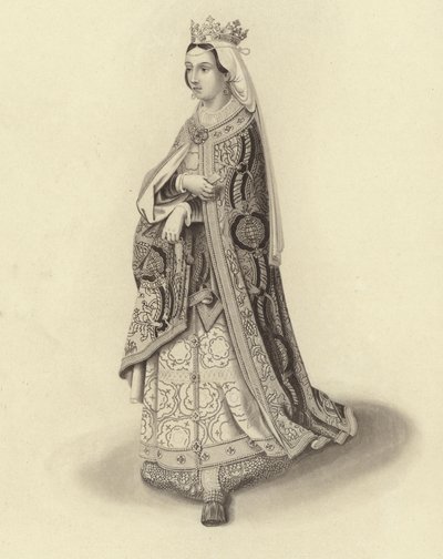 Koningin Phillippa door Henry Shaw